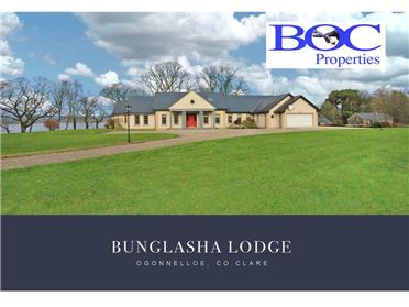 Main image of SOLD SOLD Bunglasha Lodge, Aughinish, Ogonelloe, Killaloe, Clare