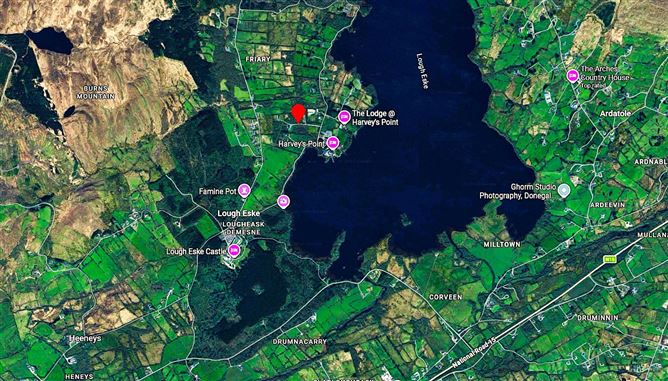 Lands Tawnyvorgal, Lough Eske, Donegal Town, Co. Donegal