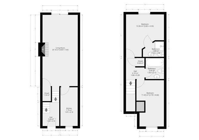 Floor plan — 109 Parkview, Verdemont, Dublin 15, Co. Dublin