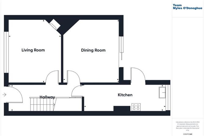 Floor plan — 3 Blarney Park, Kimmage, Dublin