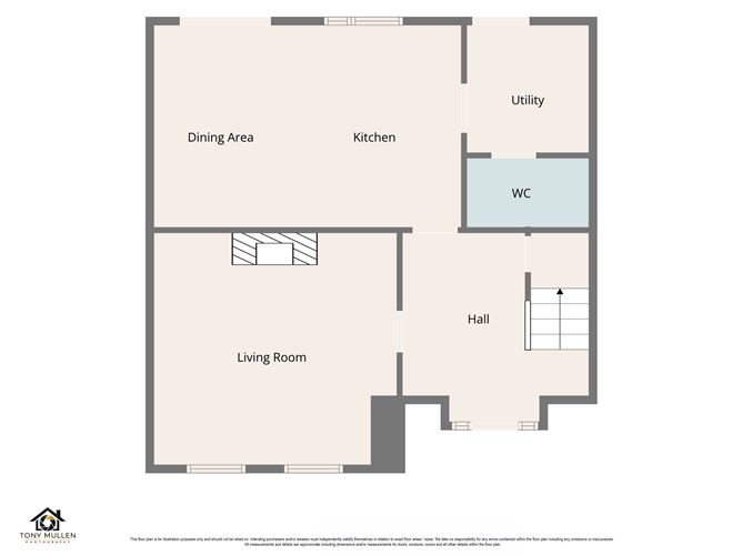 Floor plan — 37 Chapelwood, Kilmuckridge, Co. Wexford