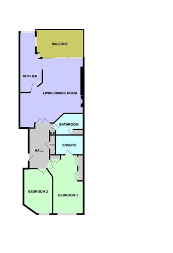 Floor plan — Apt. 4 Cypress, Hazeldene, Anglesea Road, , Ballsbridge, Dublin 4