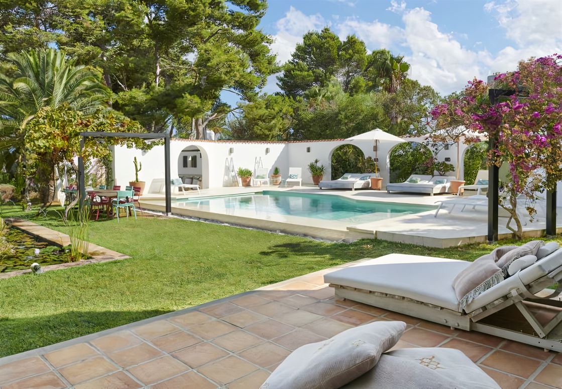 Sunlight on the Terrace,Sant Josep de sa Talaia,Balearic Islands,Spain