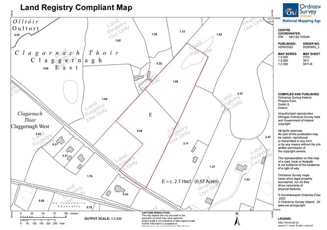 Claggernagh East, Portumna, Co. Galway