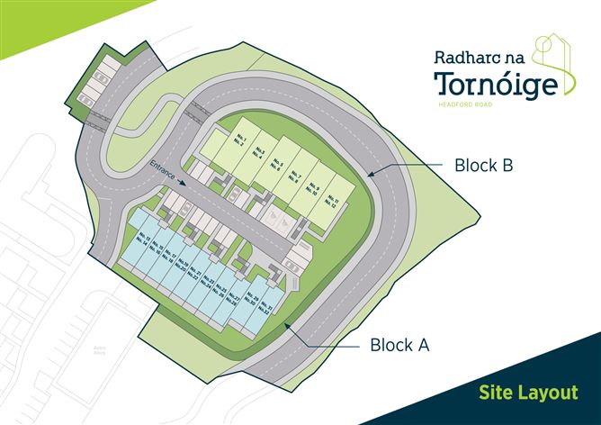 2 Bedroom Ground Floor Apartment, Radharc na Tornóige, Headford Road, Galway