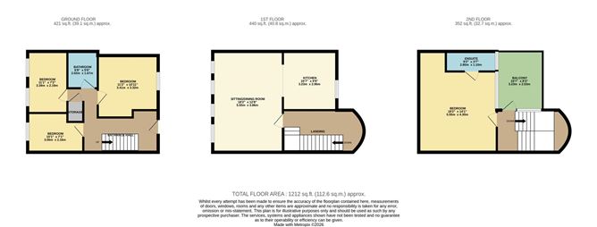 Floor plan — 6 St. James Place, Dublin 8, Co. Dublin