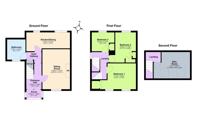 Floor plan — 339 Ballsgrove, Drogheda, Louth