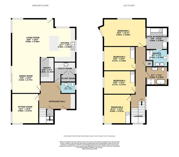 Floor plan — 5 Chestnut Grove, Sea Road, Kilcoole, Co. Wicklow