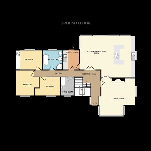 Floor plan — Kasifa, The Quay, Tower Bay, Portrane, Co. Dublin