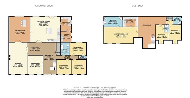 Floor plan — Oaklands, Lagore Little, Dunshaughlin, Meath