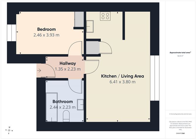 Floor plan — 12 Fry Court, Athlone, Co. Westmeath