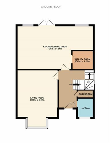 Floor plan — 17 College Avenue, Malahide Road, Balgriffin, Dublin 17