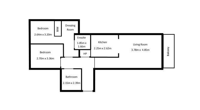 Floor plan — 61 The Crescent, Carrickmines Manor, Dublin 18