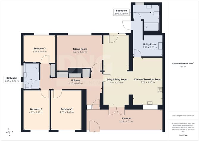 Floor plan — Abramis, 11 Whitehall, Tullamore, Co. Offaly