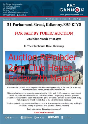 31 Parliament Street, Kilkenny, Kilkenny