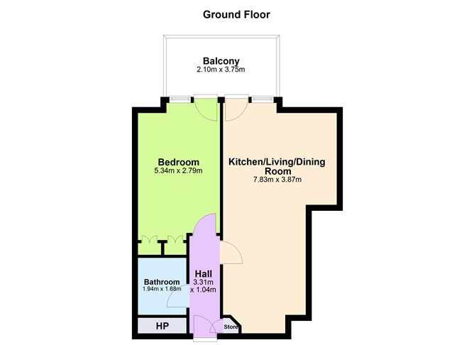 Floor plan — 10 Dundrum Castle House, Dundrum, Dublin 16