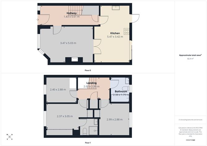 Floor plan — 63 Castan, Doughiska, Galway
