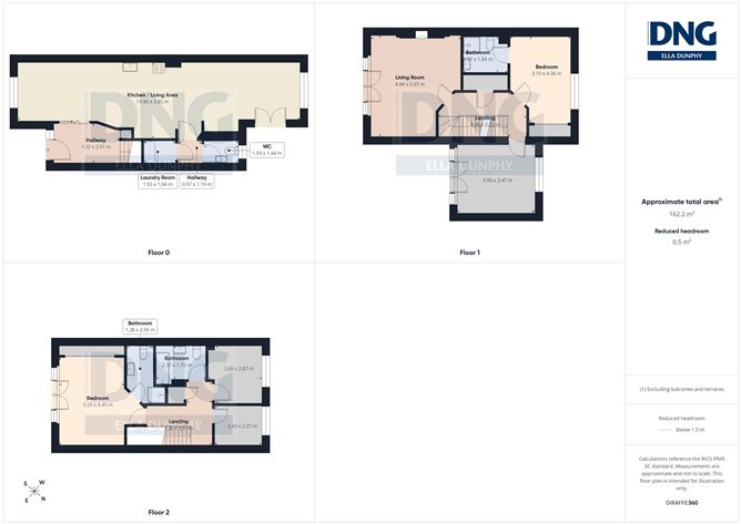 Floor plan — 64 Seville Lawns, Margarets Fields, Kilkenny