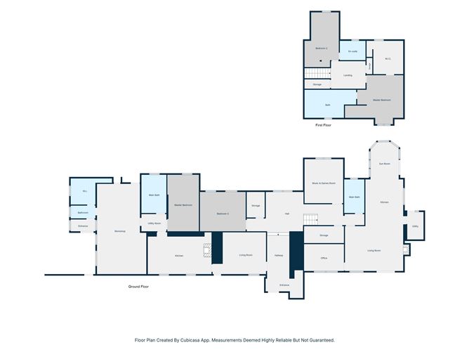 Floor plan — Foxglove Lodge, Killincooley More, Kilmuckridge, Co. Wexford