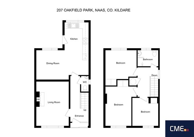 207 Oakfield Heights, Naas, Co. Kildare. W91 D5FH, Naas, Kildare