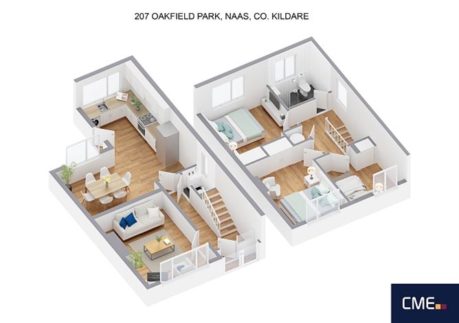207 Oakfield Heights, Naas, Co. Kildare. W91 D5FH, Naas, Kildare