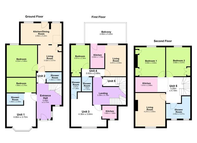 Floor plan — 11 Woodstock Gardens, Ranelagh, Dublin 6