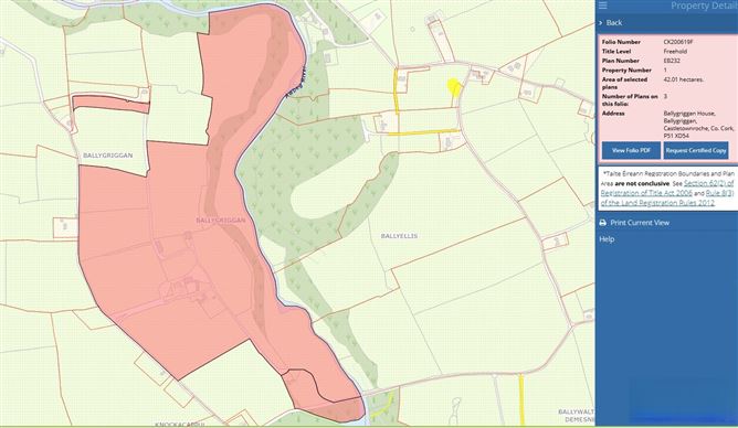 Ballygriggan House, Ballygriggan, Castletownroche, Co. Cork