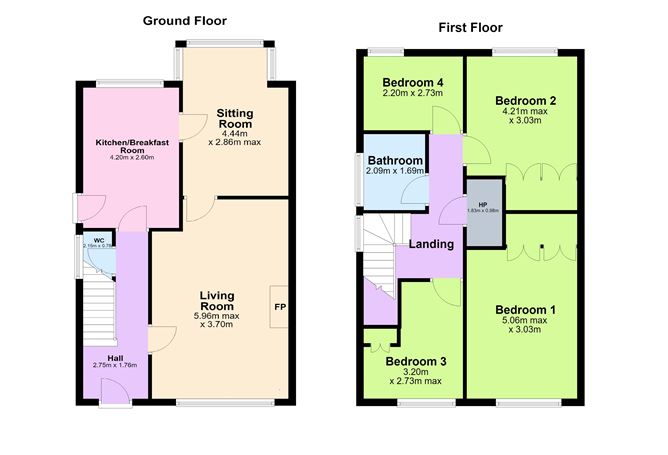 Floor plan — 11 Somerton, Rochestown Ave, Dun Laoghaire, Co. Dublin