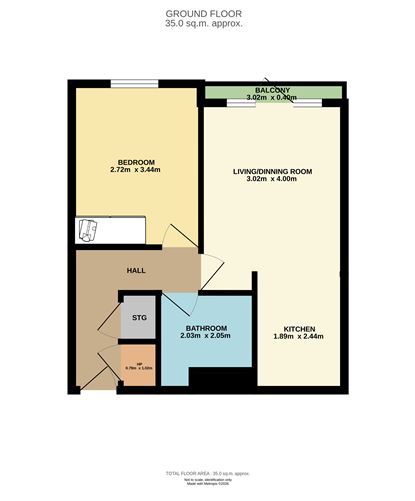 Floor plan — 8 The Waterside, Charlotte Quay, Dublin 4
