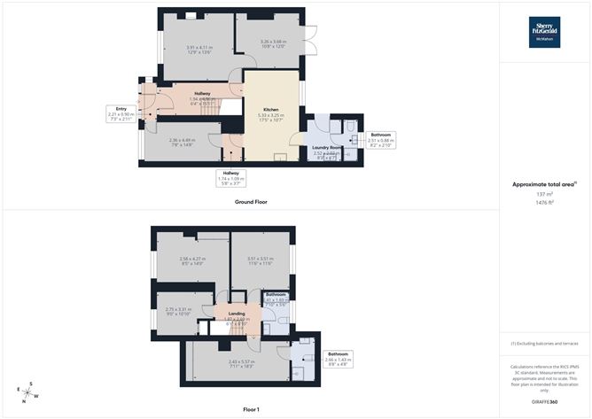 Floor plan — 6 Ennis Road, Newmarket On Fergus, Co. Clare