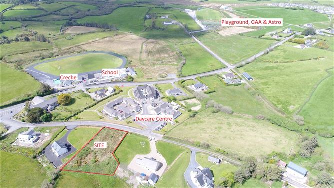 0.5 acre site, kilmaley, co. clare