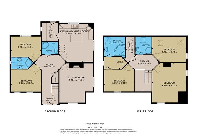 Floor plan — 38 Newbridge Park, Skibbereen, Co. Cork