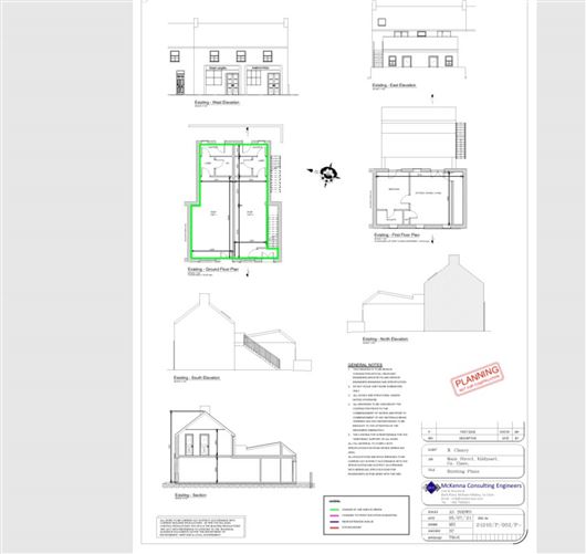 Main Street, Kildysart Village, Kildysart, County Clare