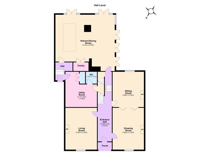 Floor plan — 72 Grosvenor Road, Rathgar, Dublin 6