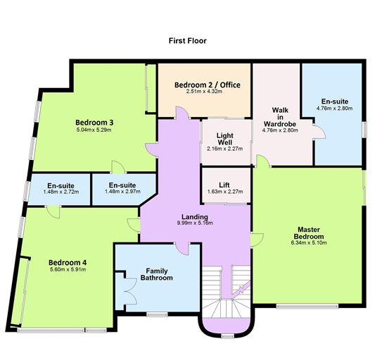 Floor plan — Carrick, Dodder Park Road, Rathfarnham, Dublin 14