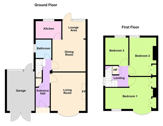 Floor plan — 5 Adrian Avenue, Harold's Cross, Dublin 6W