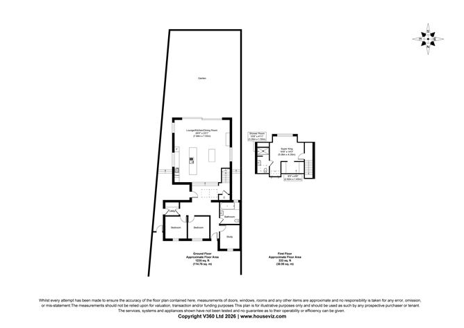 Floor plan — 15 Boyne Valley Cottages, Mell, Drogheda, Louth
