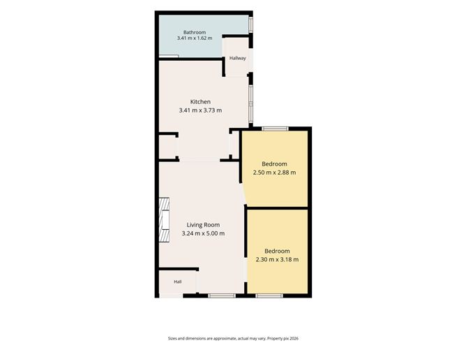 Floor plan — 9 Gerald Street, Ringsend, Dublin 4