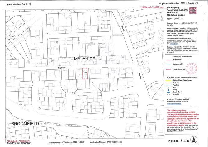 Site Opposite 23 Bawn Cottages, Malahide, Co. Dublin
