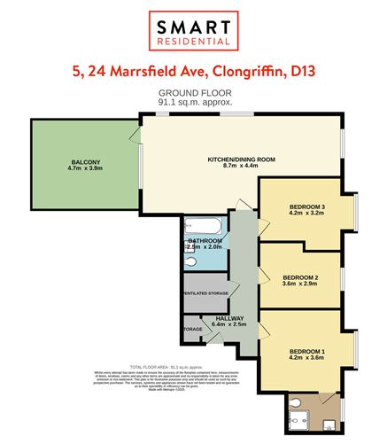 Apartment 5, 24 Marrsfield Avenue, Clongriffin, Dublin 13