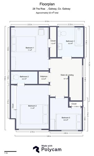 28 The Rise, Knocknacarra, Galway.