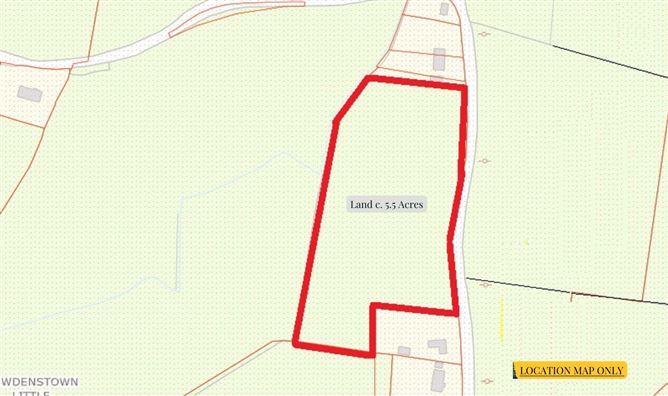 Land c. 5.5 Acres, Dowdenstown, Ballymore Eustace, Kildare