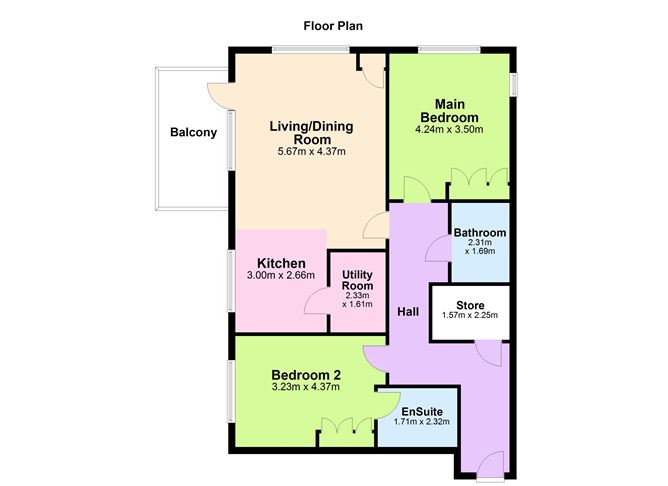 Apt, 7 Whitebeam Hall, Whitebeam Hall, Larkfield View, Dublin