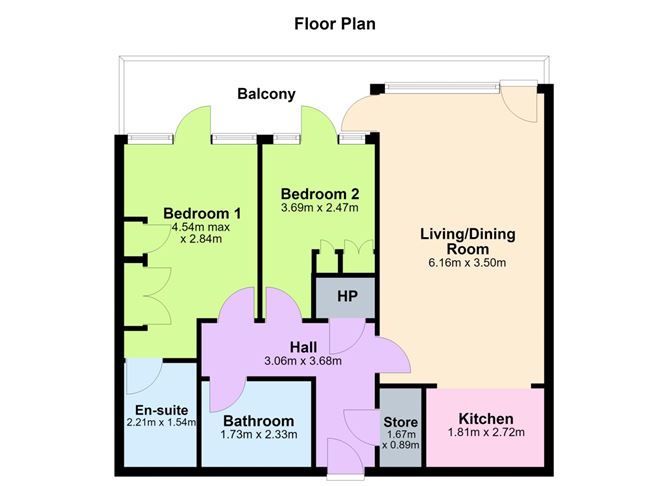 Floor plan — 105 Bloomfield Park, Bloomfield Avenue, Donnybrook, Dublin 4