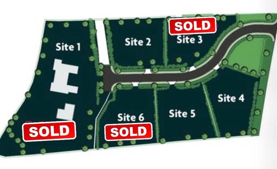 ONLY 3 SITES REMAINING (sites 2,4 & 5 fully serviced with outline planning permission).  Ashford, Two Mile Borris, Thurles, Tipperary