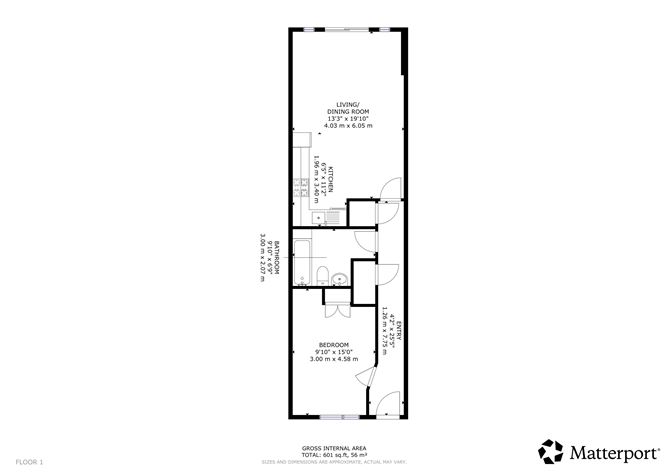 Floor plan — 21 Saint Canice's Court, Finglas, Dublin 11