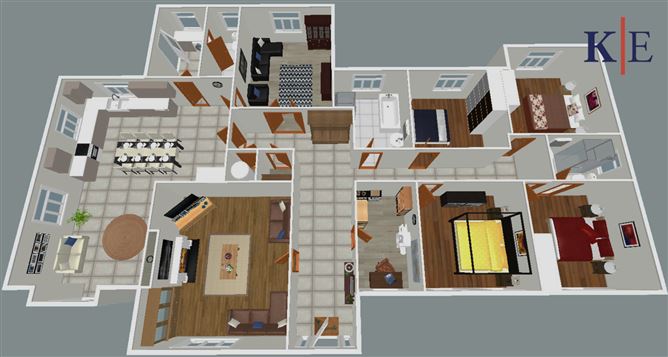 Floor plan — 4 Shillelagh Manor, Shillelagh, Arklow, Co. Wicklow