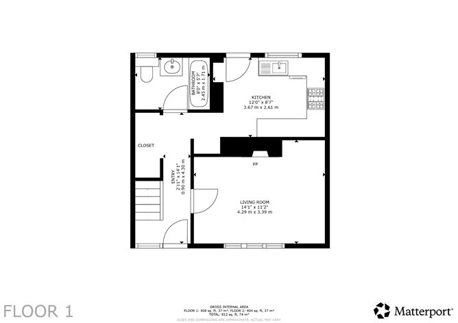 Floor plan — 62 Kill Avenue, Dun Laoghaire, Dublin