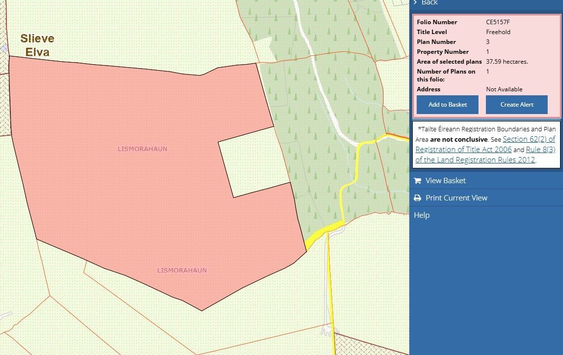92.88 Acres, Lismorahaun, Lisdoonvarna, Co. Clare