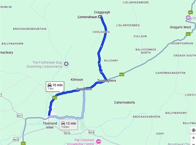 92.88 Acres, Lismorahaun, Lisdoonvarna, Co. Clare